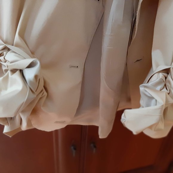 MAKE OFFER    Ralph Lauren Khaki Cropped Jacket - Picture 4 of 14
